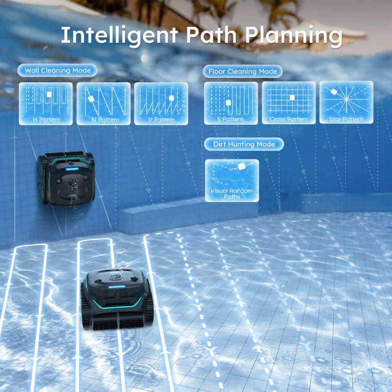 Aspirateur de piscine WYBOT sans fil E-TRON C2 VISION
